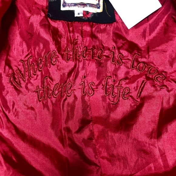 Paparazzi New Rare Rose Floral Embroidered Blazer - Picture 4 of 14